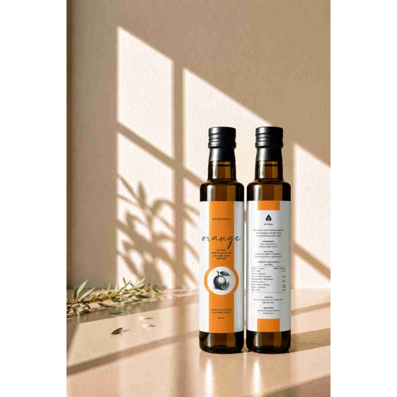 ECOTERRA Aromatic Extra Virgin Olive Oil Orange 250ml