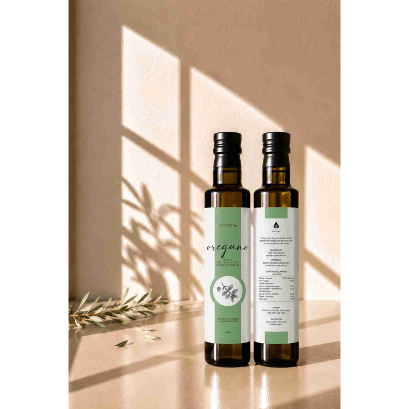ECOTERRA Aromatic Extra Virgin Olive Oil Oregano 250ml