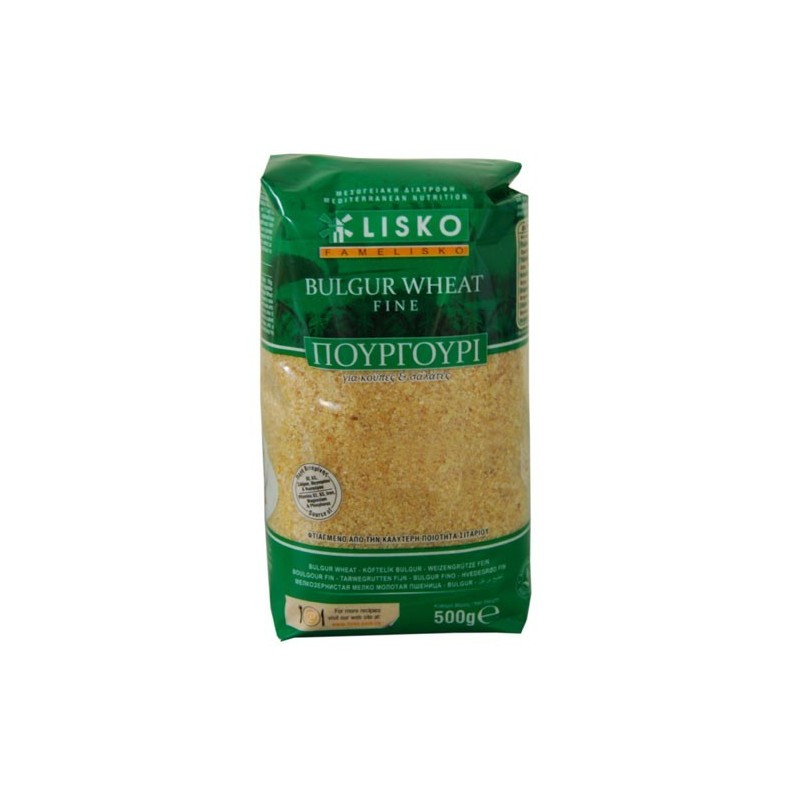 Lisko Bulgur Wheat (Pourgouri) Fine 500g