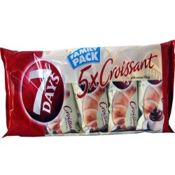 Chipita 7 Days Croissant with Cocoa Filling Family Pack 5 x 37g