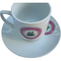 G. Charalambous Rare Collectible Demitasse Cup and Saucer