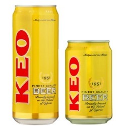 KEO Beer Tins Cans