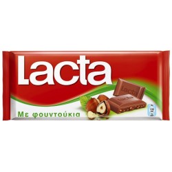 Lacta Milk Chocolate with Hazelnuts 85g