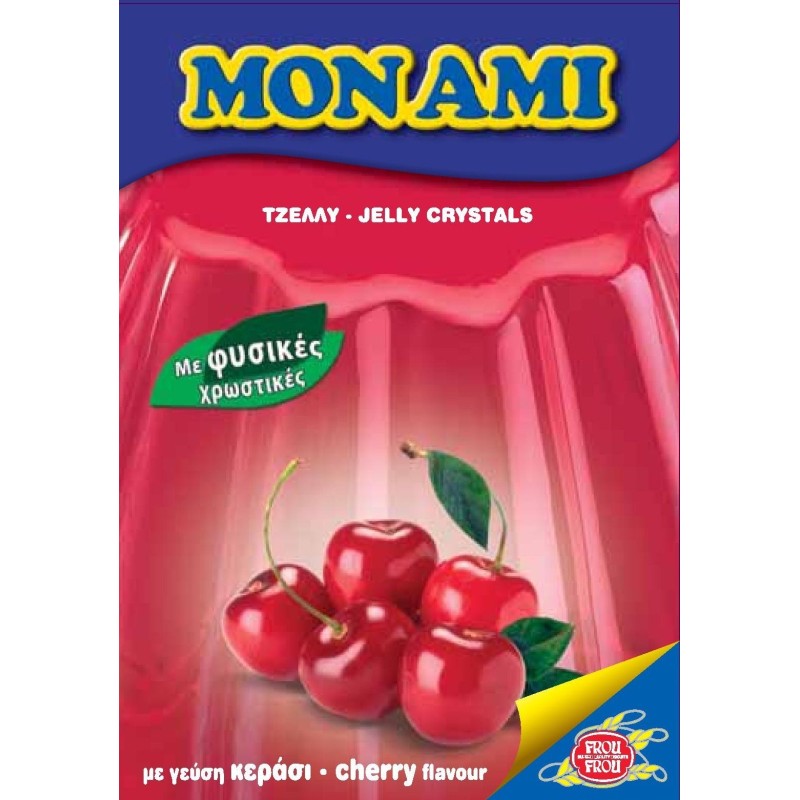 Mon Ami Jelly Crystals Cherry 150g
