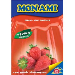 Mon Ami Jelly Crystals Strawberry 150g