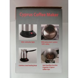 Briki Electric Cyprus Coffee Maker side view 1