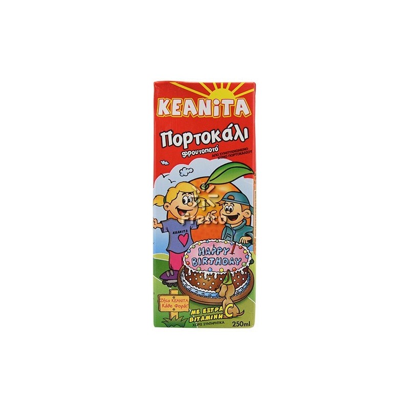 KEAN Keanita Orange Fruit Drink 250ml
