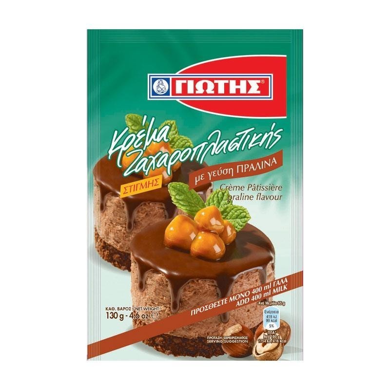 Yiotis Instant Praline Flavoured Cream 130g