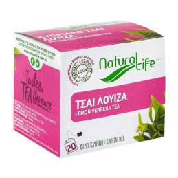 Natural Life Lemon Verbena Louiza Herbal Infusion Tea 20 teabags x 1.3g