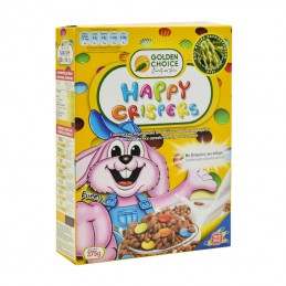 Golden Choice Happy Crispers Cereals with Chocolate Pieces 375g