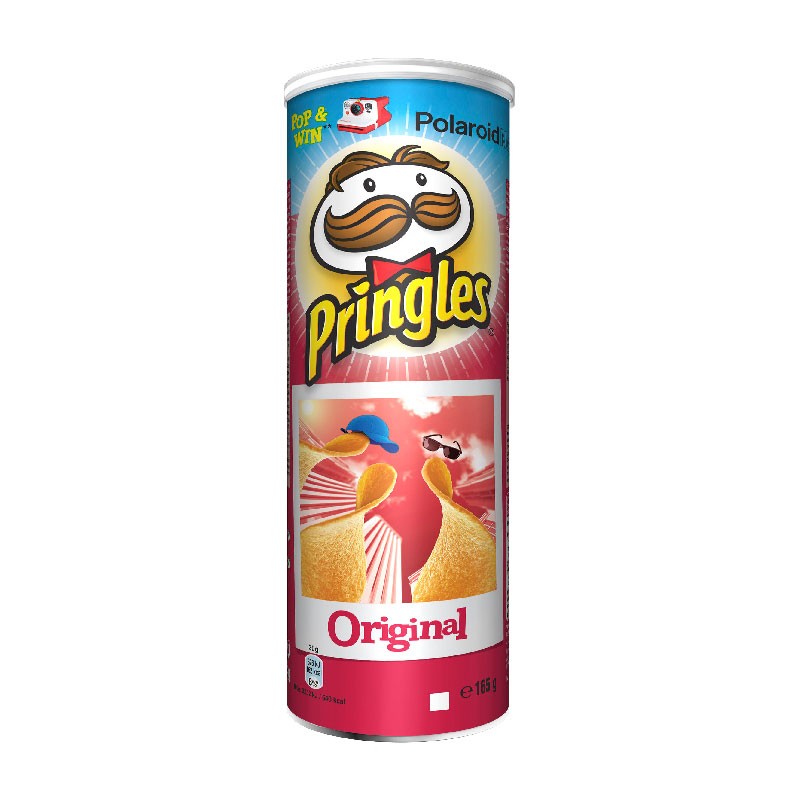 Pringles Original Flavour Savoury Crisps Chips Snack 165g