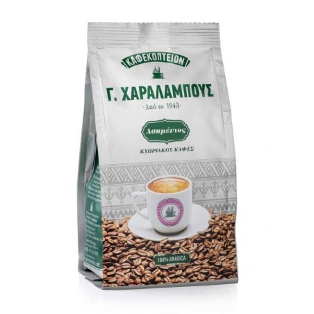 Greek Cyprus G. Charalambous Silver 100% Arabica Coffee 200g