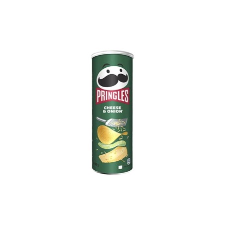 Pringles Cheese & Onion Flavour Crisps Chips Snack 165g