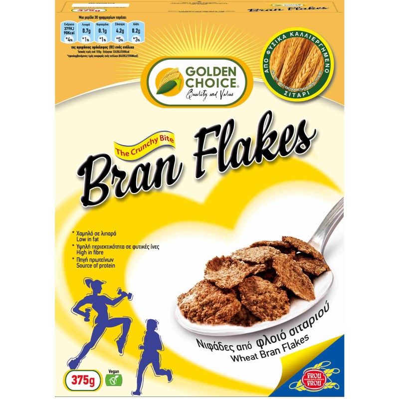 Golden Choice Bran Flakes Cereals 375g