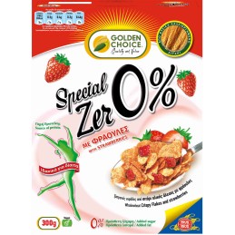 Golden Choice Special Zero Cereals with Strawberries 300g