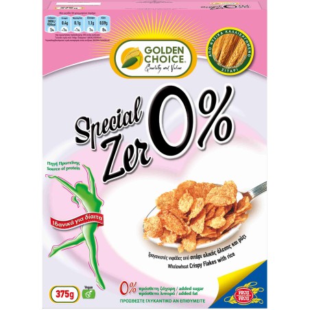 Golden Choice Special Zero Cereals 375g