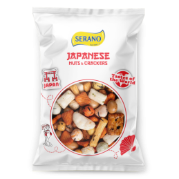 Serano Japanese Mix Roasted Nuts and Crackers 175g