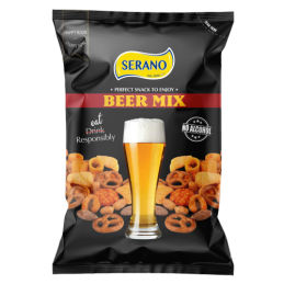 Serano Beer Mix Roasted Nuts and Crackers 175g