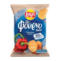Lays Paprika Oven Baked Potato Chips Crisps 105g