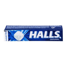 Halls Sugar Free Cough Relief Drops Sweets Original 32g