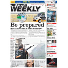 Cyprus Weekly Newspaper Hard Copy