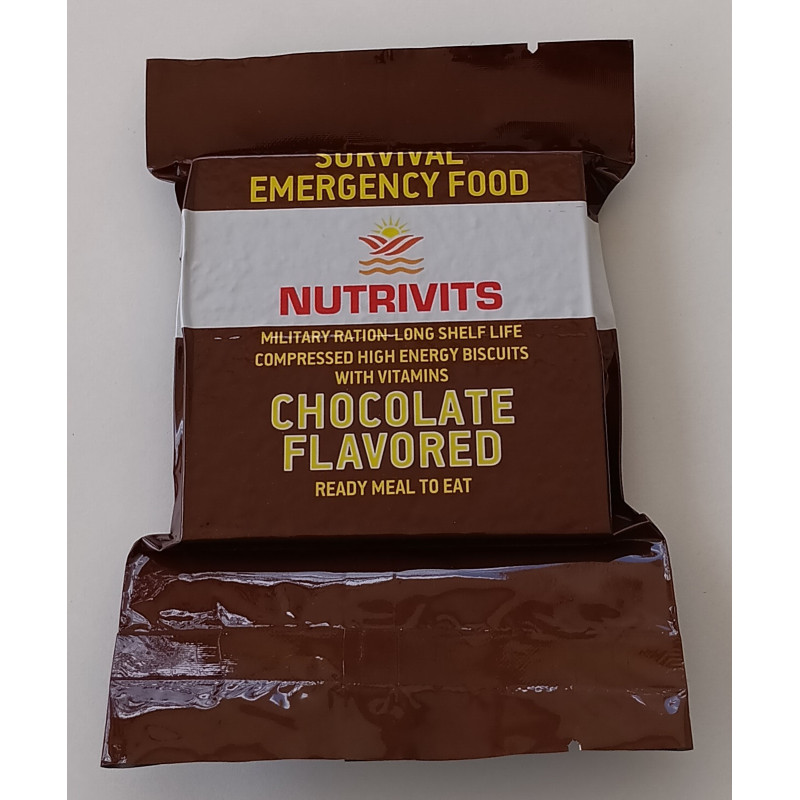 Survival Emergency Food Military Ration Chocolate Flavoured 100g
