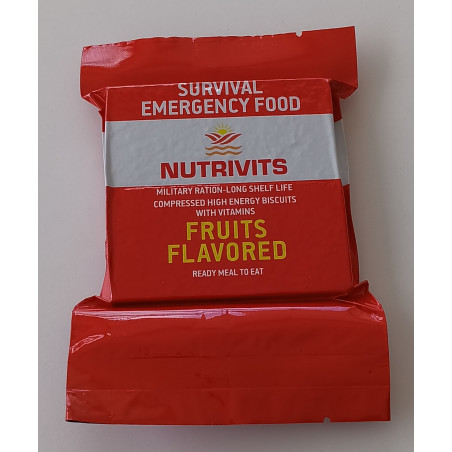 Survival Emergency Food Military Ration Fruit Flavoured 100g